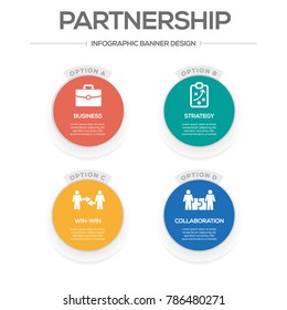 Partnership Infographic Icons