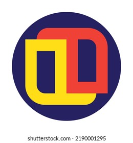Concepto de diseño de iconos de tema de asociación