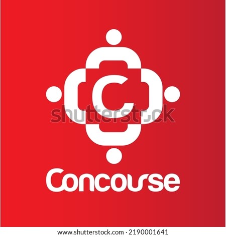 Partnership Theme Icon Design Concept