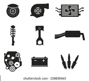 Parts from the auto