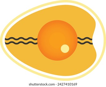 Parts of an Egg Simple Illustration for Educational Purposes