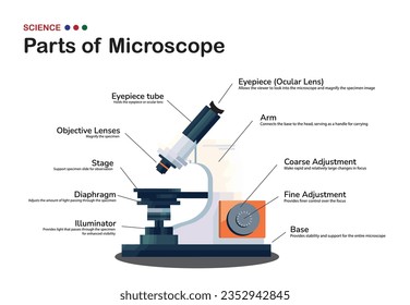 The Parts of a Laboratory Microscope