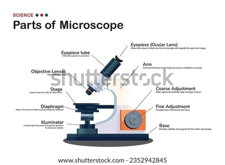 The Parts of a Laboratory Microscope