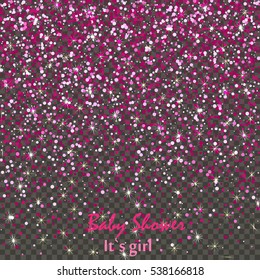 Party background. Can be used as Birthday banner, Wedding background, Baby Shower, glamour party flyer etc 