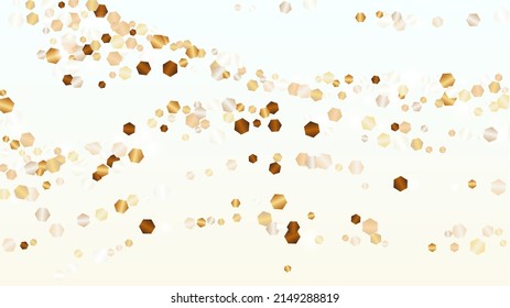 Fondo del partido con confetti de partículas brillantes. Sparkle Luces Textura. Patrón de vacaciones. Puntos de luz. Star Dust. Explosión de Confetti. Diseño de plantilla.