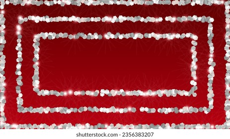 Party Background with Confetti of Glitter Particles. Sparkle Lights Texture. New Year pattern. Light Spots. Star Dust. Explosion of Confetti. Design for Print.