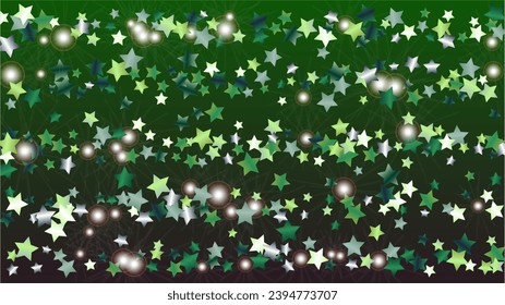 Fondo del partido con confetti de partículas brillantes. Sparkle Luces Textura. Patrón de aniversario. Puntos de luz. Star Dust. Explosión de Confetti. Diseño en venta.