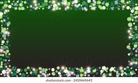 Party Background with Confetti of Glitter Particles. Sparkle Lights Texture. Anniversary pattern. Light Spots. Star Dust. Explosion of Confetti. Design for Template.