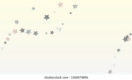 Party Background with Confetti of Glitter Star Particles. Sparkle Lights Texture. Anniversary pattern. Light Spots. Star Dust. Christmass Design. Explosion of Confetti. Design for Poster.