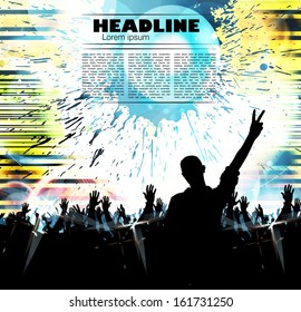 Party Background. Vector