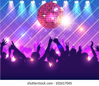 Party Background Vector Design