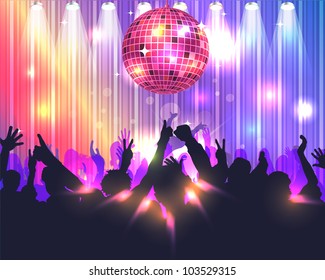 Party Background Vector Design