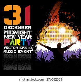 Party Background Vector Design