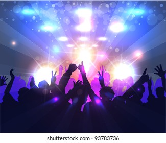 Party Background Vector Design