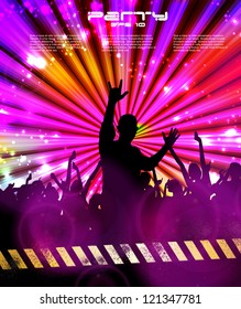 Party Background. Vector Illustration