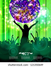 Party Background. Vector Illustration