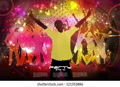 Party Background. Vector Illustration