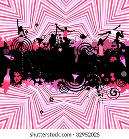 Party background for your design