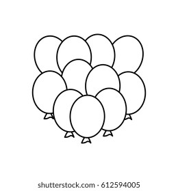 party balloons air celebration