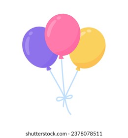 Party balloons. colorful balloons For decorating birthday parties
