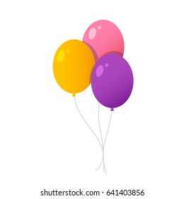 Party balloons design. Vector illustration