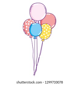 party balloons helium floating