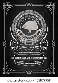 Party Barbecue Poster