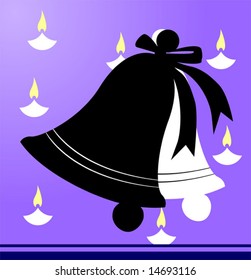 party bells and ribbons	