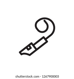 party blower icon outline