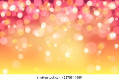 Party bokeh soft light abstract backgrounds, Vector eps 10 illustration bokeh particles, Backgrounds decoration
