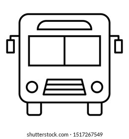 Party Bus Holiday concept Vector Icon Design