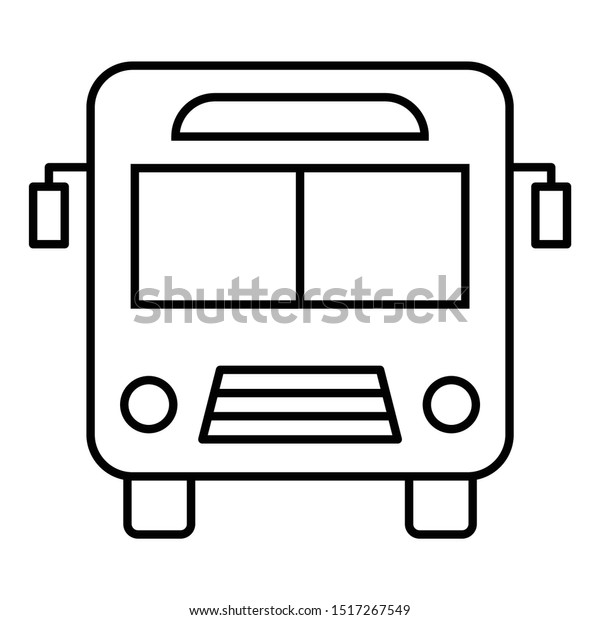 Party Bus Holiday\
concept Vector Icon\
Design