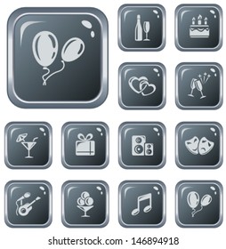 Party button set