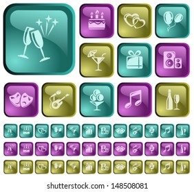 Party button set