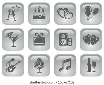 Party button set