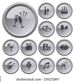 Party button set