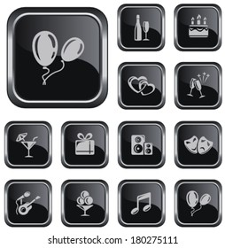 Party button set