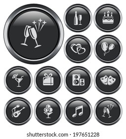 Party button set
