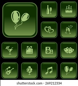 Party button set