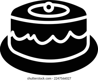 Party Cake vector icon, celebration cake icon, party cake vector icon, sweet cake vector icon
