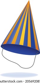 Party cap, hat icon vector design