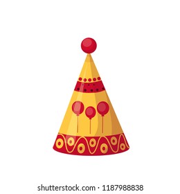 party cap, vector illustration
