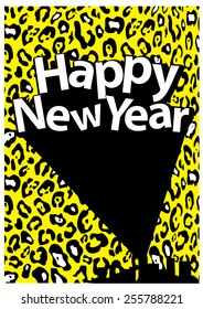 Party Card Happy new year