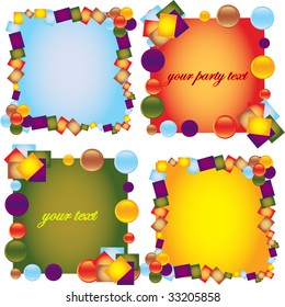 party card vector
