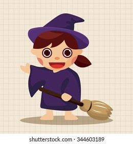 party cartoon costume theme elements