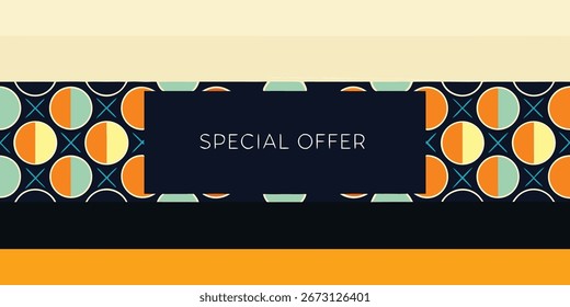 Party- oder Feier-Banner Design, Vektorhintergrund  
