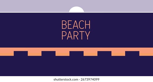 Party or celebration banner design vector background  