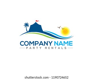 Party Circus Tent Rental Logo