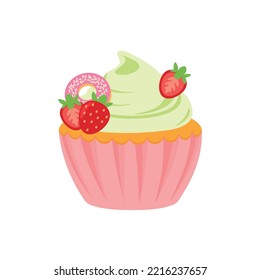 party cupcakes Keep cakes, birthday parties, cupcakes of various flavors, chocolate, lemon, blueberry, vanilla, milk, mixed fruit cupcakes