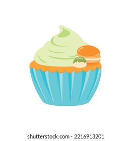 party cupcakes Keep cakes, birthday parties, cupcakes of various flavors, chocolate, lemon, blueberry, vanilla, milk, mixed fruit cupcakes